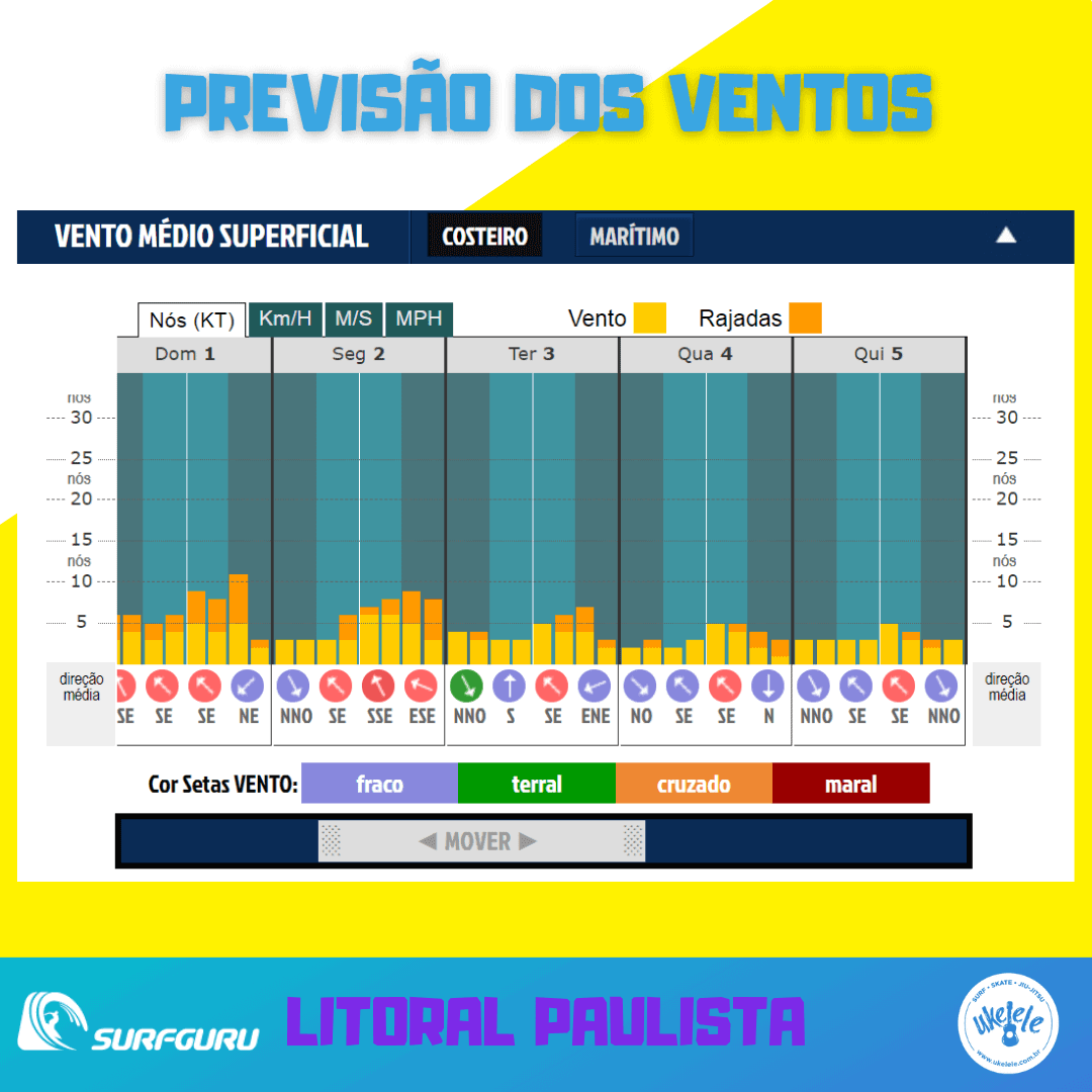 Previs O De Ondas Para O Litoral Paulista Ukelele